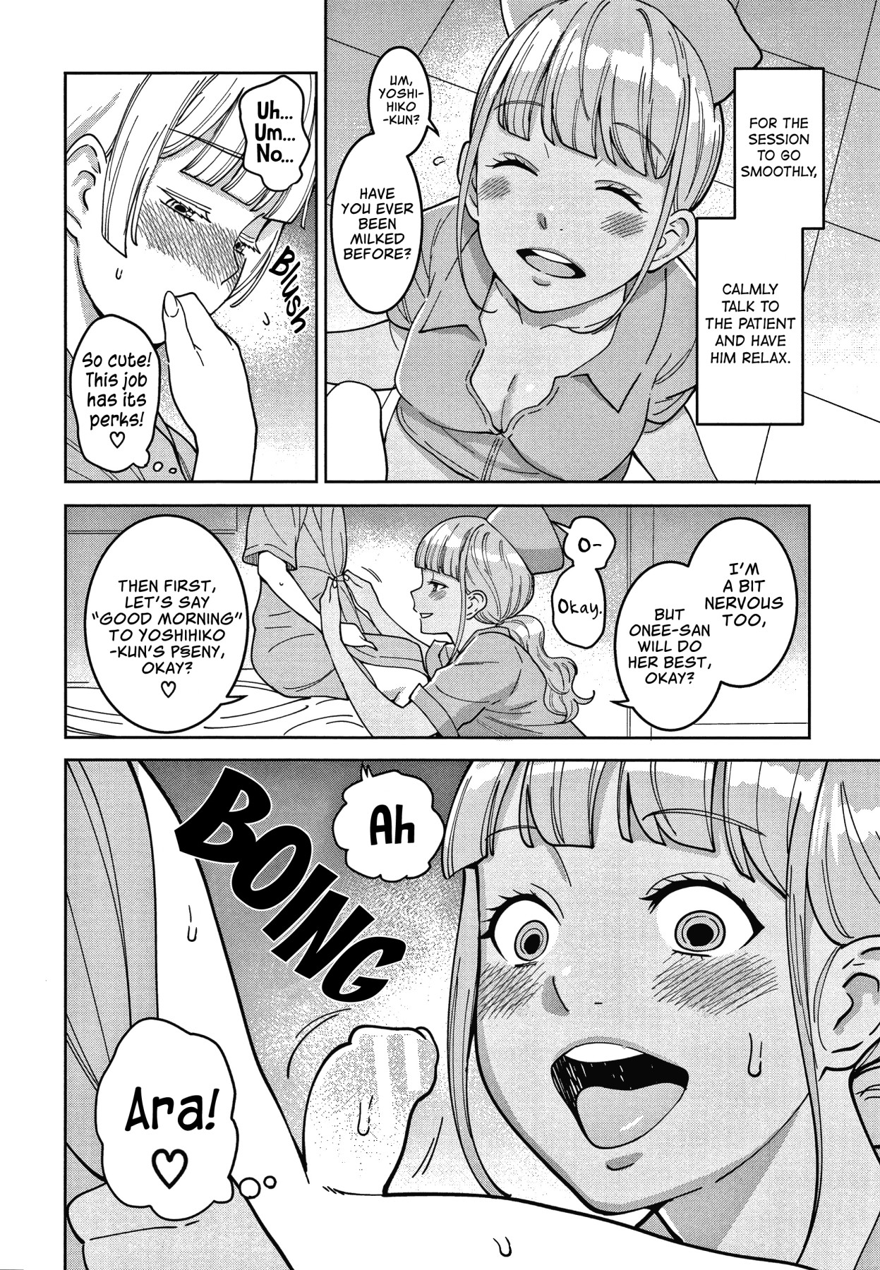 Hentai Manga Comic-OneShota Ward 24 Hour Care Harem Hospitalization Life-Chapter 2-4-125